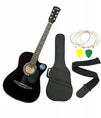 Latest Deal On Jixing JXNG-BLK-C Acoustic Guitar - Dealsified