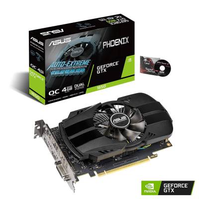 Latest Deal On ASUS GeForce GTX 1650 4GB Phoenix Fan Overclocked Edition (PH-GTX1650-O4G) - Dealsified