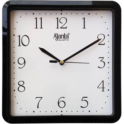 Latest Deal On Ajanta Plastic Wall Clock - Dealsified