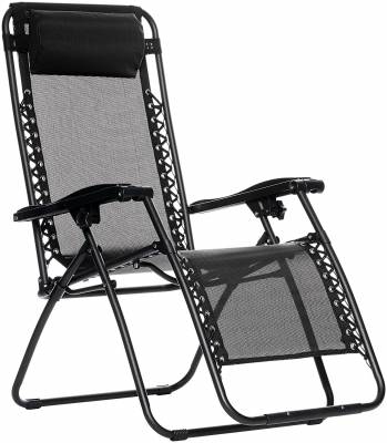 AmazonBasics Zero Gravity Reclining Lounge Portable Chair Latest Deal On AmazonBasics Zero Gravity Reclining Lounge Portable Chair - Dealsified