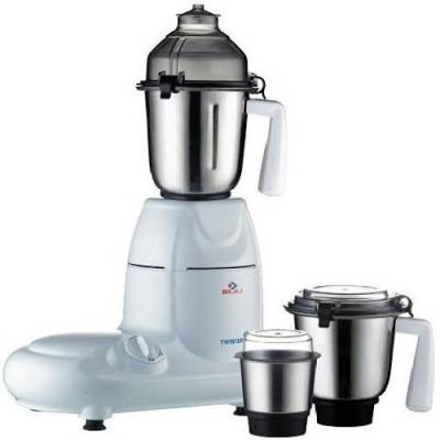 Latest Deal On Bajaj Twister 750-Watt Mixer Grinder with 3 Jars - Dealsified