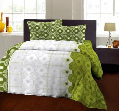 Latest Deal On Bombay Dyeing 104 TC - Cotton Double Bedsheet with 2 Pillow Covers - Dealsified