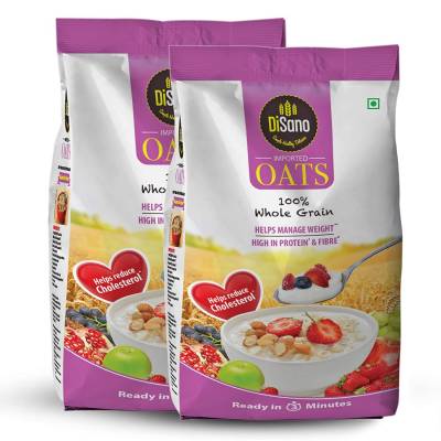 Disano Oats with High In Protein and Fibre Pouch, 2 kg Latest Deal On Disano Oats with High In Protein and Fibre Pouch, 2 kg - Dealsified