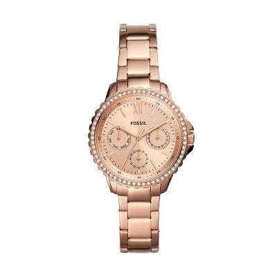 Latest Deal On Fossil Women's Izzy Stainless Steel Casual Quartz Watch - Dealsified