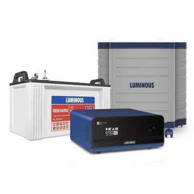 Latest Deal On Luminous Inverter & Battery Combo with Trolley - Dealsified