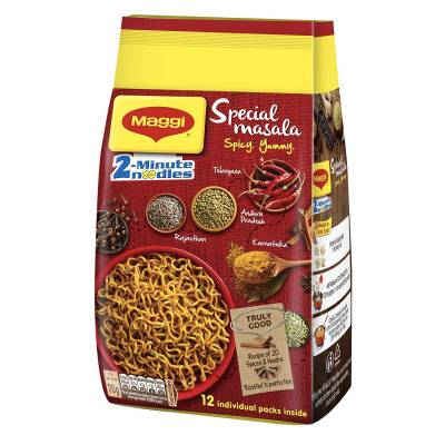 Maggi 2-Minute Special Masala Instant Noodles, 70g (Pack of 12) Latest Deal On Maggi 2-Minute Special Masala Instant Noodles, 70g (Pack of 12) - Dealsified