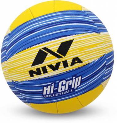 Latest Deal On Nivia Hi-Grip Volleyball - Size 4 (Pack of 1) - Dealsified