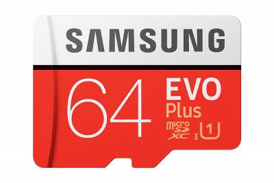 Latest Deal On Samsung EVO Plus 64GB microSDXC UHS-I 100MB/s Memory Card - Dealsified