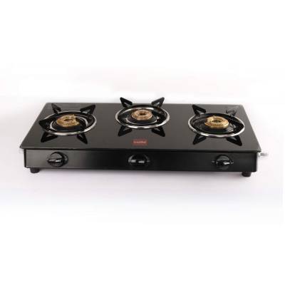 Latest Deal On Cello Prima Gas Stove 3 Burner Glass Top - Dealsified