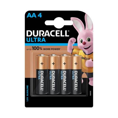 Latest Deal On Duracell Ultra Alkaline AA Battery, 4 Pieces - Dealsified