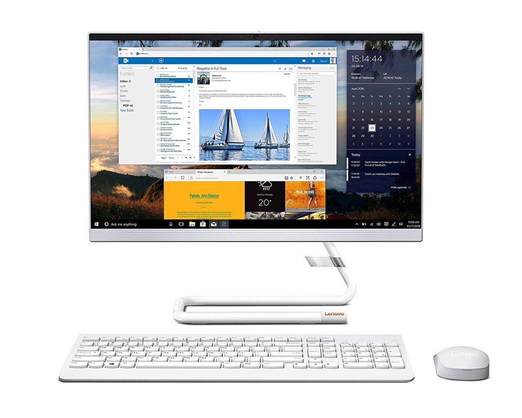 Latest Deal On Lenovo Ideacentre A340 21.5-inch FHD IPS All-in-One Desktop (F0EB00CRIN) - Dealsified