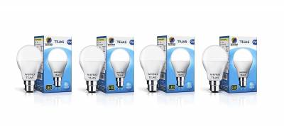 Wipro 9-Watt LED bulb Base B-22 (Pack of 4) Latest Deal On Wipro 9-Watt LED bulb Base B-22 (Pack of 4) - Dealsified