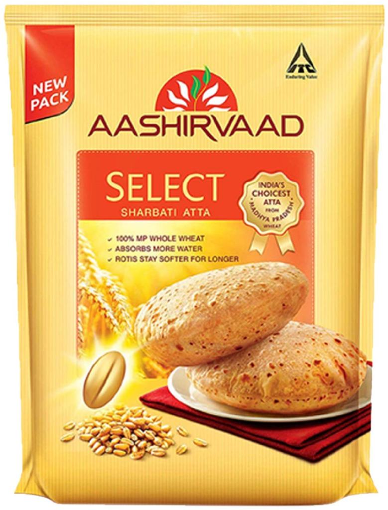 Latest Deal On Aashirvaad Select Premium Sharbati Atta, 5kg - Dealsified