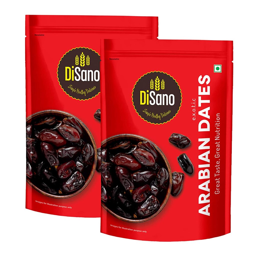 DiSano Arabian Premium Dates, 200g (Pack of 2) Latest Deal On DiSano Arabian Premium Dates, 200g (Pack of 2) - Dealsified