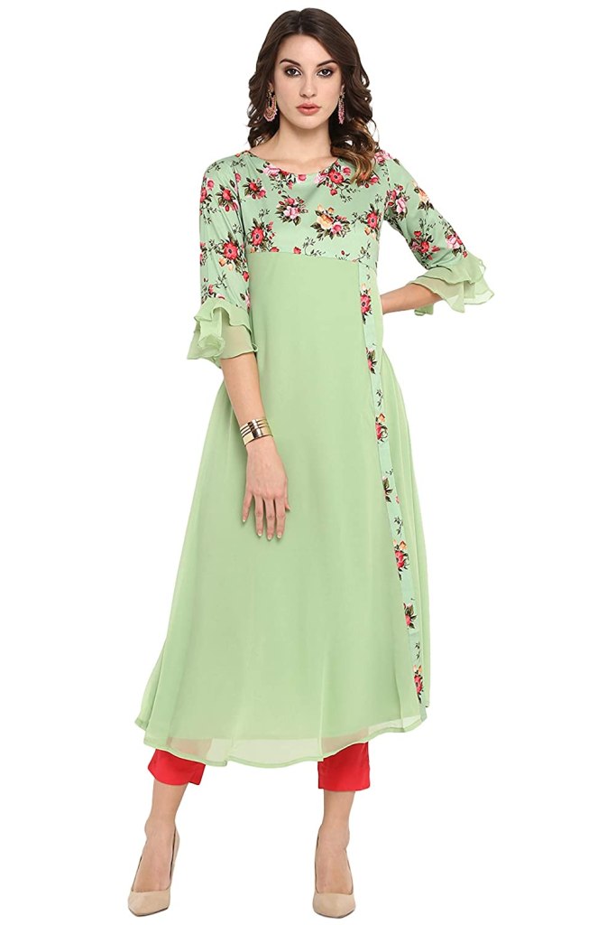 Latest Deal On Janasya Women's A-Line Kurta - Dealsified