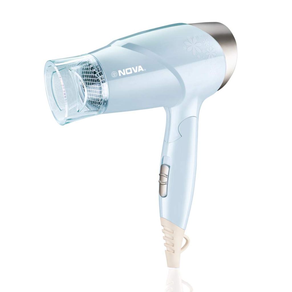 Nova NHP 8203 Premium 1400 Watts Hot & Cold Foldable Hair Dryer for Women Latest Deal On Nova NHP 8203 Premium 1400 Watts Hot & Cold Foldable Hair Dryer for Women - Dealsified