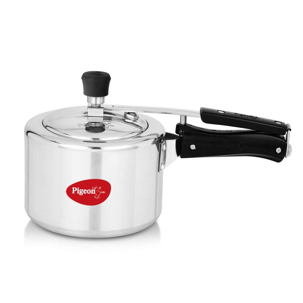 Latest Deal On Pigeon by Stovekraft Aluminium Pressure Cooker 3 Litre - Dealsified