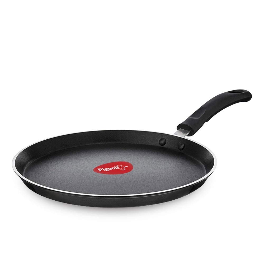 Latest Deal On Pigeon by Stovekraft Special Non-Stick Aluminium Flat Tawa - Dealsified