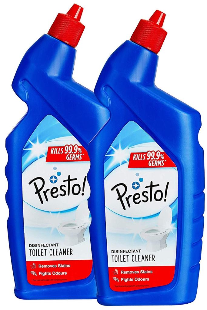 Latest Deal On Presto! Toilet Cleaner - 1 L (Pack of 2) - Dealsified