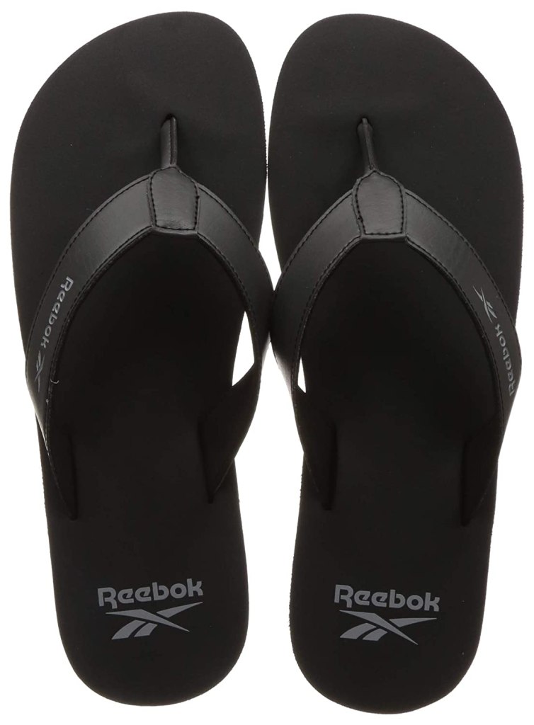 Latest Deal On Reebok Men's Aruba Flip Slipper - Dealsified