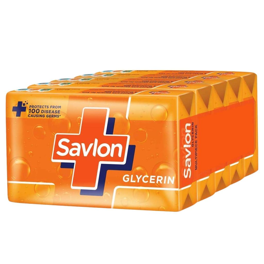 Latest Deal On Savlon Glycerine Soap - 125g x 5 - Dealsified