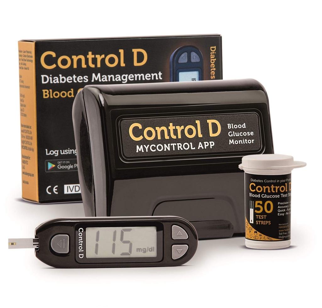 Latest Deal On Control D Glucometer with 50 Strips - Dealsified
