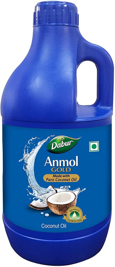 Latest Deal On Dabur Anmol Gold 100 % Pure Coconut Oil - 1 L - Dealsified