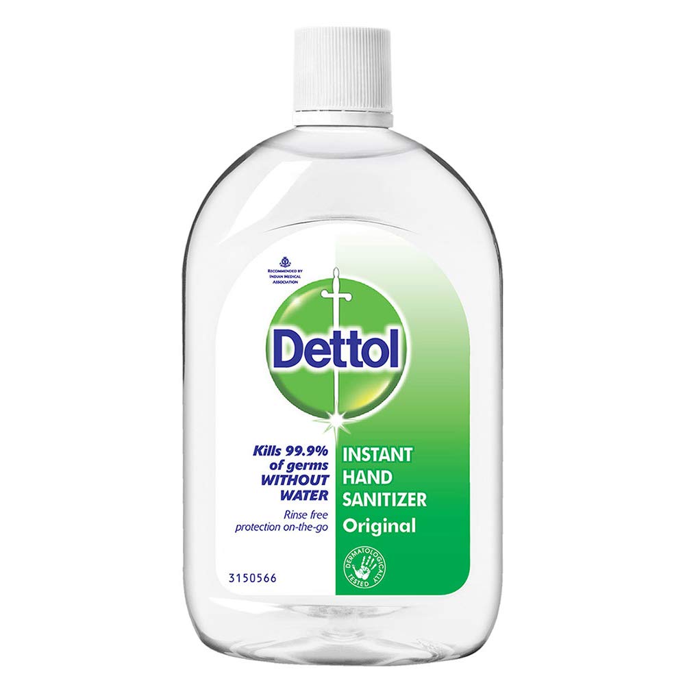 Latest Deal On Dettol Original Germ Protection Alcohol based Hand Sanitizer Refill Bottle, 500ml - Dealsified