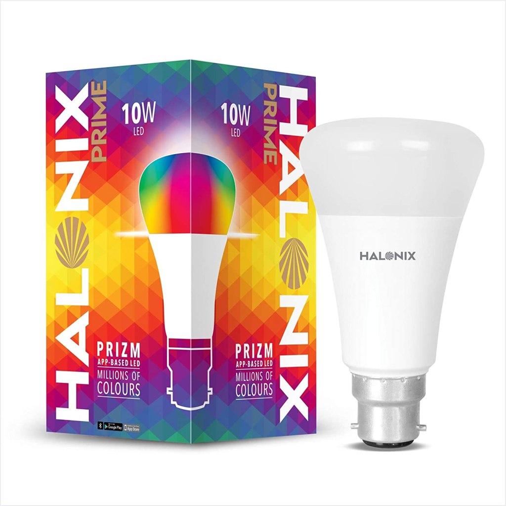 Halonix Prime Base B22 10-watt Bluetooth smart led bulb Latest Deal On Halonix Prime Base B22 10-watt Bluetooth smart led bulb - Dealsified