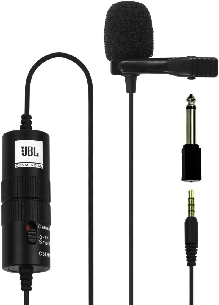Latest Deal On JBL Commercial CSLM20B Omnidirectional Lavalier Microphone - Dealsified