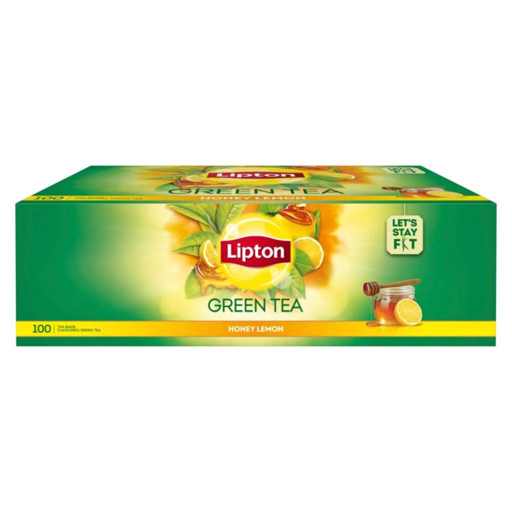 Latest Deal On Lipton Honey Lemon Green Tea Bags, 100 Pc - Dealsified