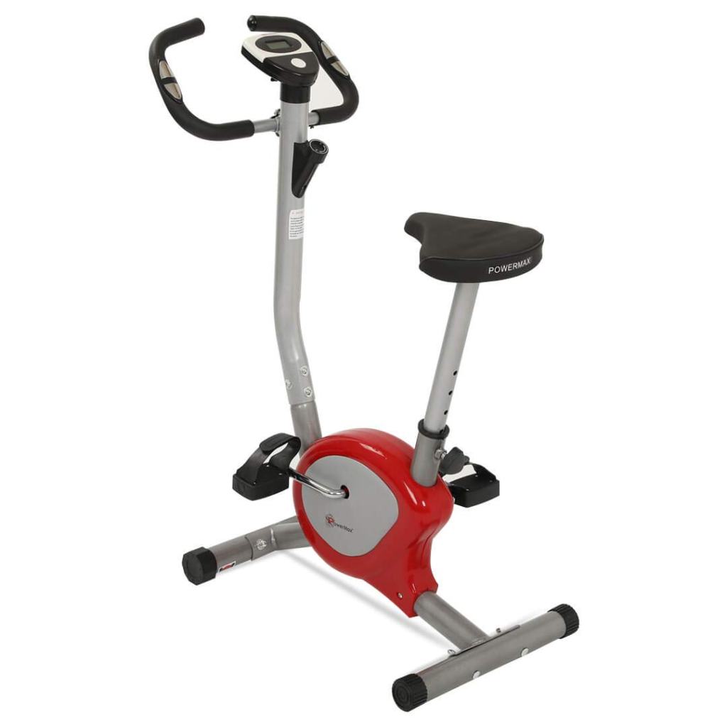 Latest Deal On PowerMax Fitness BU-200 Exercise Upright Bike - Dealsified