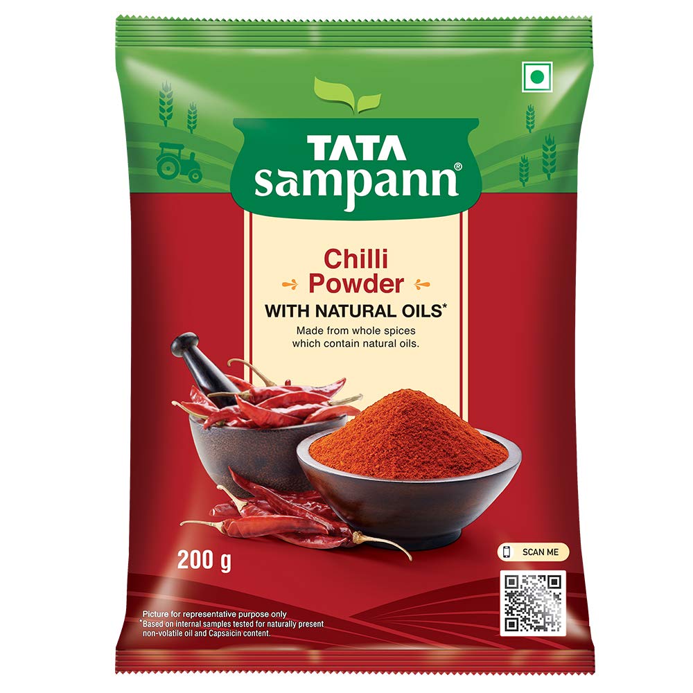 Latest Deal On Tata Sampann Chilli Powder Masala, 200g - Dealsified