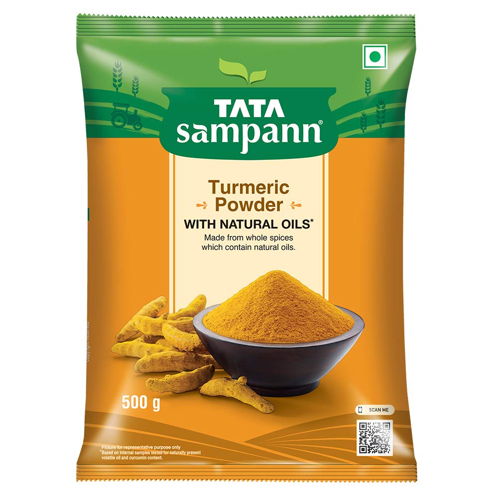Latest Deal On Tata Sampann Turmeric Powder, 500g - Dealsified