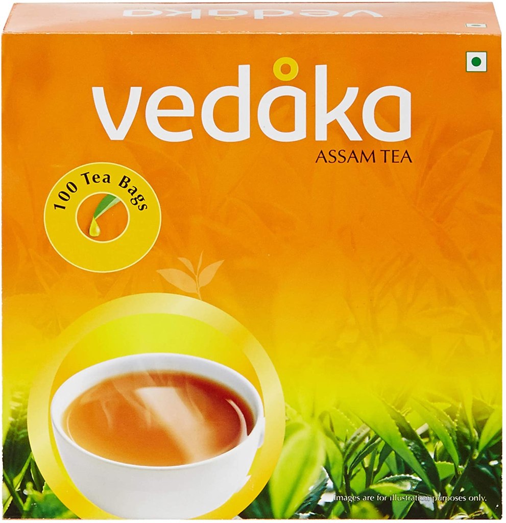 Latest Deal On Vedaka Assam Tea - 100 Tea Bags - Dealsified