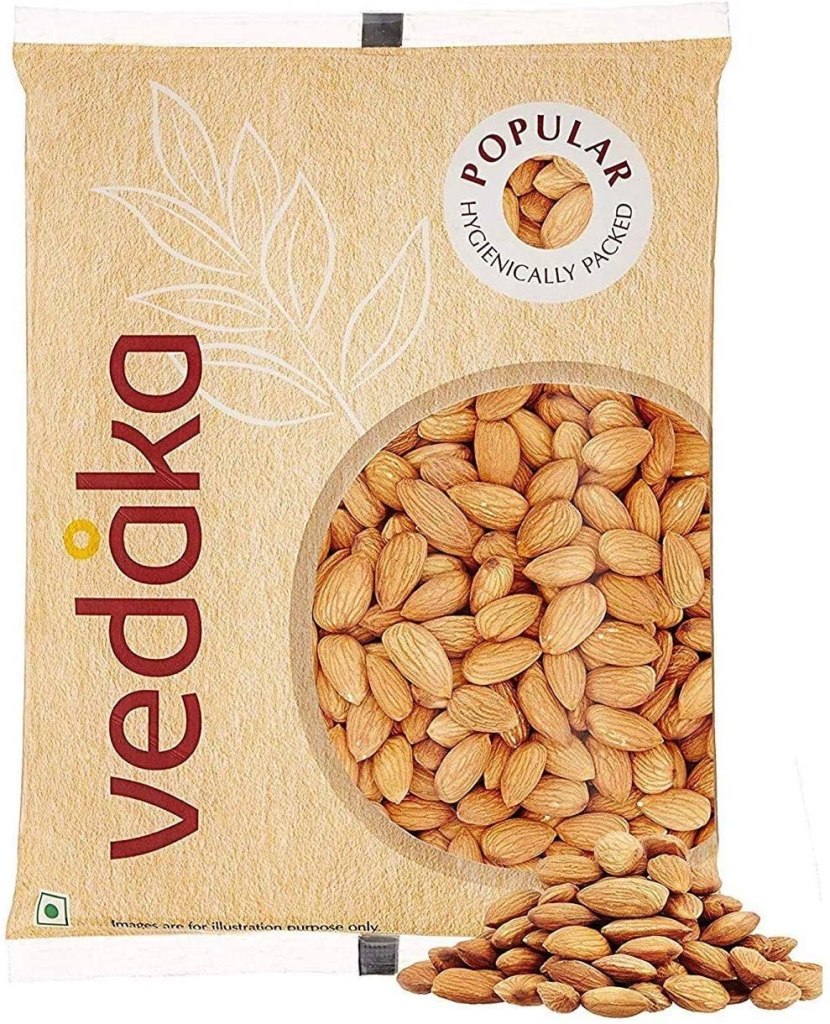Latest Deal On Vedaka Popular Whole Almonds, 1kg - Dealsified