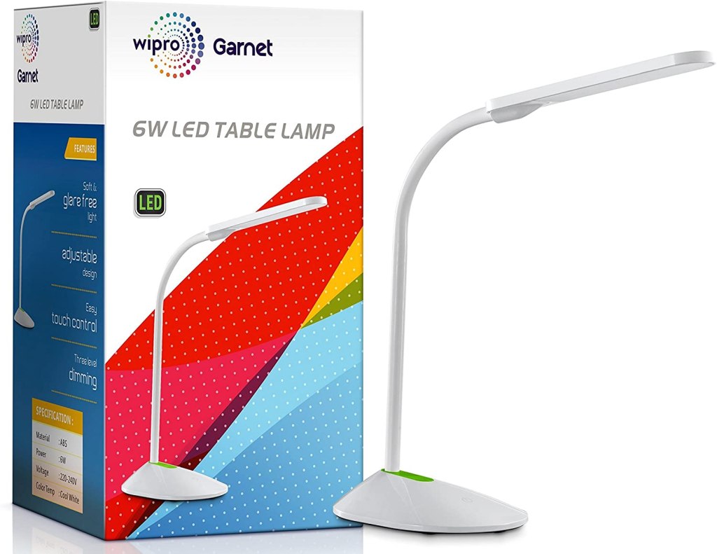 Wipro Garnet 6W LED Table lamp Latest Deal On Wipro Garnet 6W LED Table lamp - Dealsified