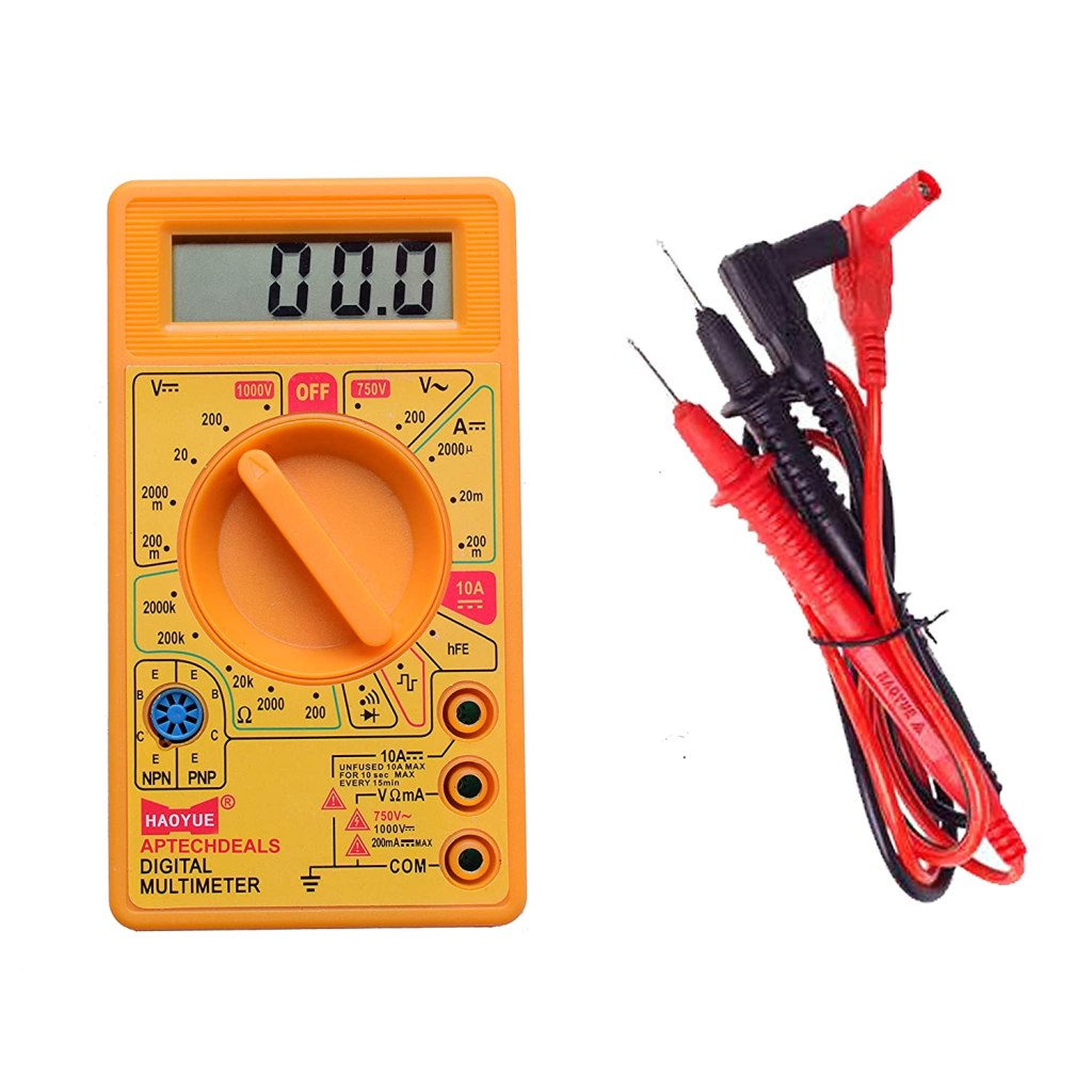APTECH DEALS Digital Multimeter LCD AC DC Measuring Voltage Current Latest Deal On APTECH DEALS Digital Multimeter LCD AC DC Measuring Voltage Current - Dealsified