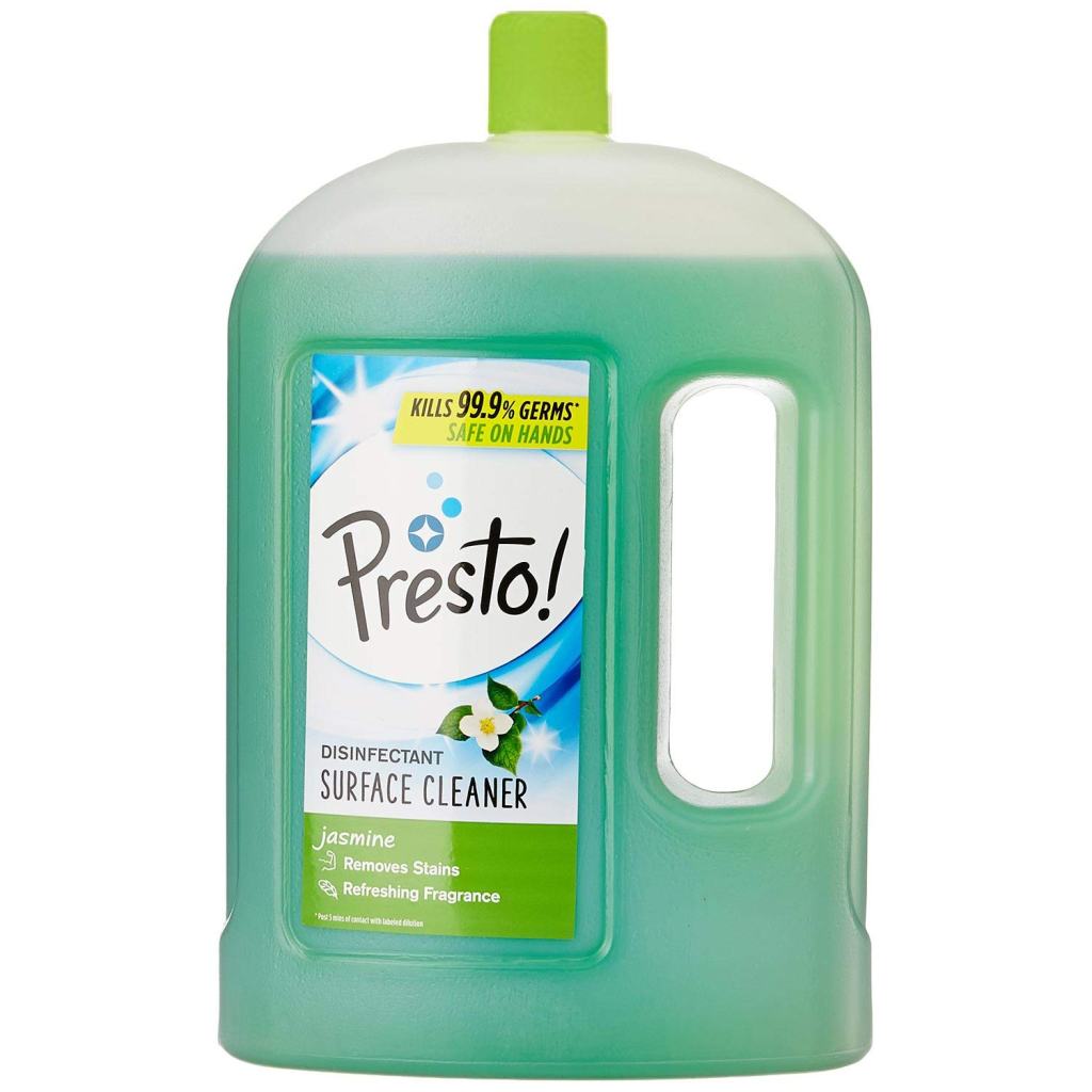 Latest Deal On Amazon Brand - Presto! Disinfectant Floor Cleaner Jasmine, 2 L - Dealsified