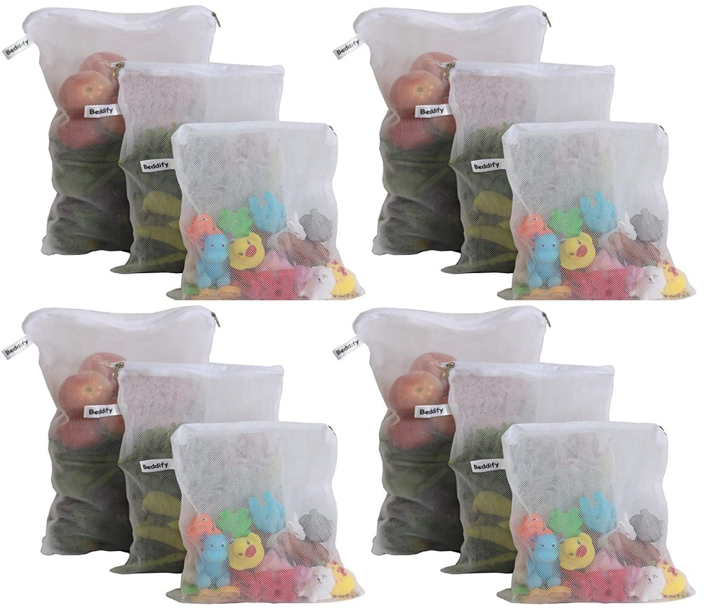 Latest Deal On Beddify Set of 12 Premium Reusable Fridge Storage Bag - Dealsified
