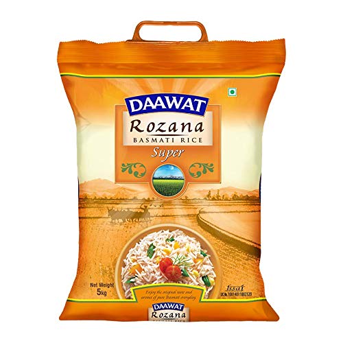 Latest Deal On Daawat Rozana Super Basmati Rice, 5kg - Dealsified