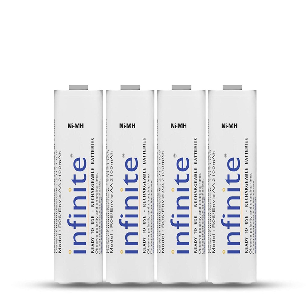 Envie Infinite AA Rechargeable Batteries (Pack of 4) (AA2100RTU4PL) Latest Deal On Envie Infinite AA Rechargeable Batteries (Pack of 4) (AA2100RTU4PL) - Dealsified