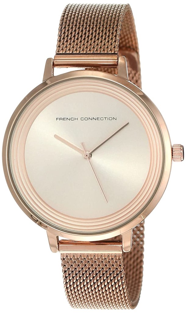 Latest Deal On French Connection Analog Rose Gold Dial Women's Watch-FCN0001F - Dealsified