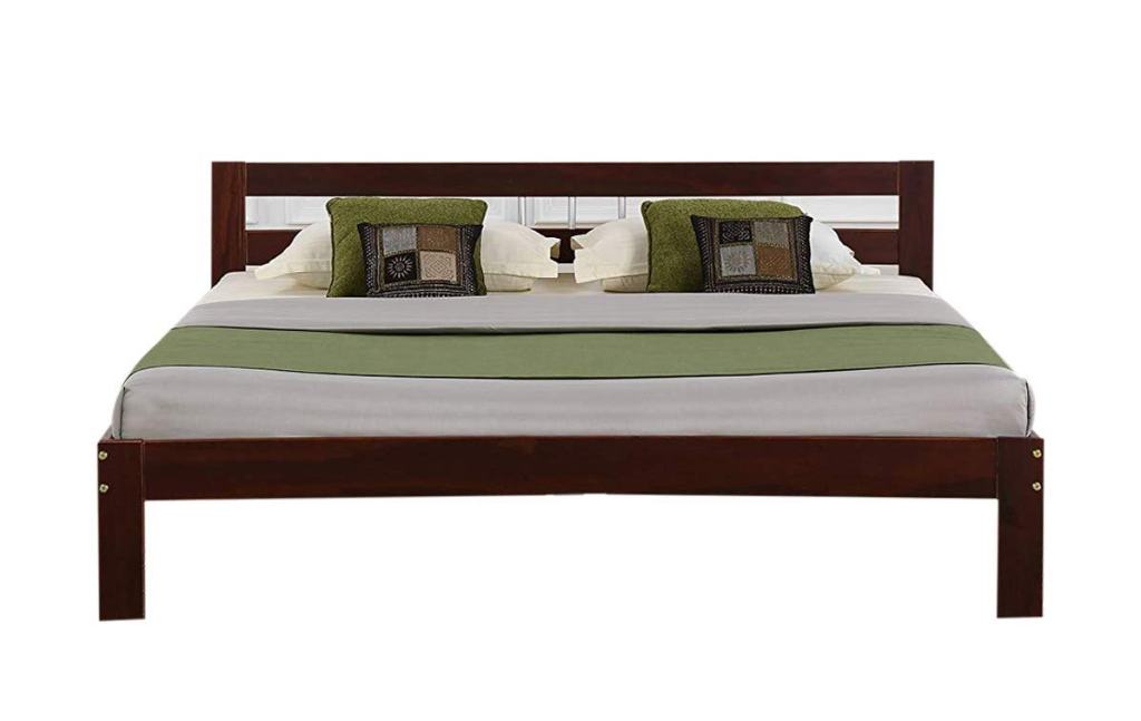 Furinno Sheesham Wood Alejandro King Size Bed for Bedroom Home Latest Deal On Furinno Sheesham Wood Alejandro King Size Bed for Bedroom Home - Dealsified