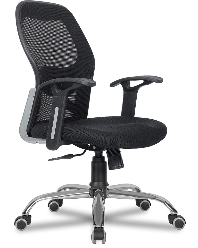 Green Soul ® Newyork Fabric Mid-Back Mesh Executive Ergonomic Chair Latest Deal On Green Soul ® Newyork Fabric Mid-Back Mesh Executive Ergonomic Chair - Dealsified