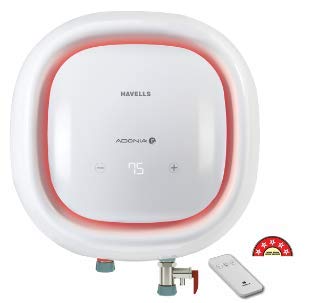 Latest Deal On Havells Adonia R 15 litre Digital Storage Water Heater with remote (White) - Dealsified