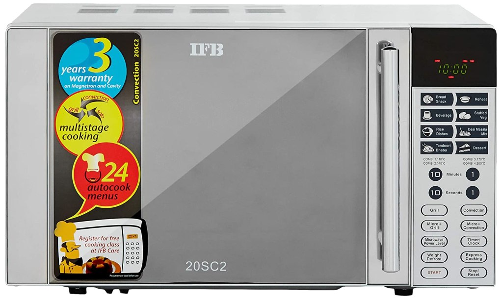 IFB 20 L Convection Microwave Oven (20SC2) Latest Deal On IFB 20 L Convection Microwave Oven (20SC2) - Dealsified