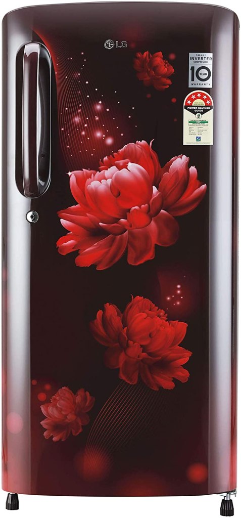 Latest Deal On LG 190L 5 Star Smart Inverter Direct-Cool Single Door Refrigerator (GL-B201ASCZ) - Dealsified