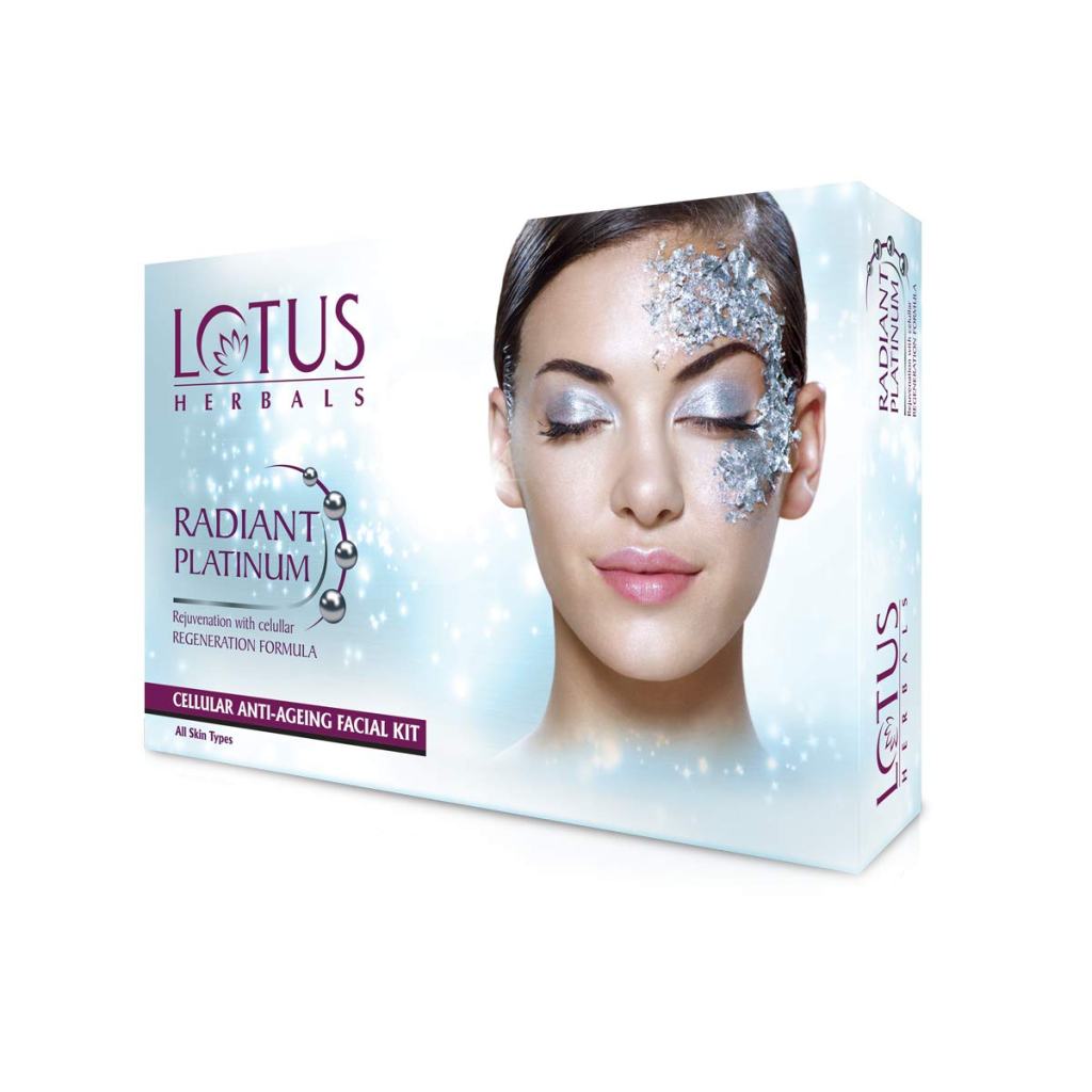 Latest Deal On Lotus Radiant Platinum Anti-Ageing Facial Kit - Dealsified