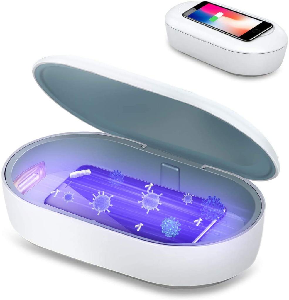 Latest Deal On Mediweave UV Disinfection Box with Wireless Charging - Dealsified